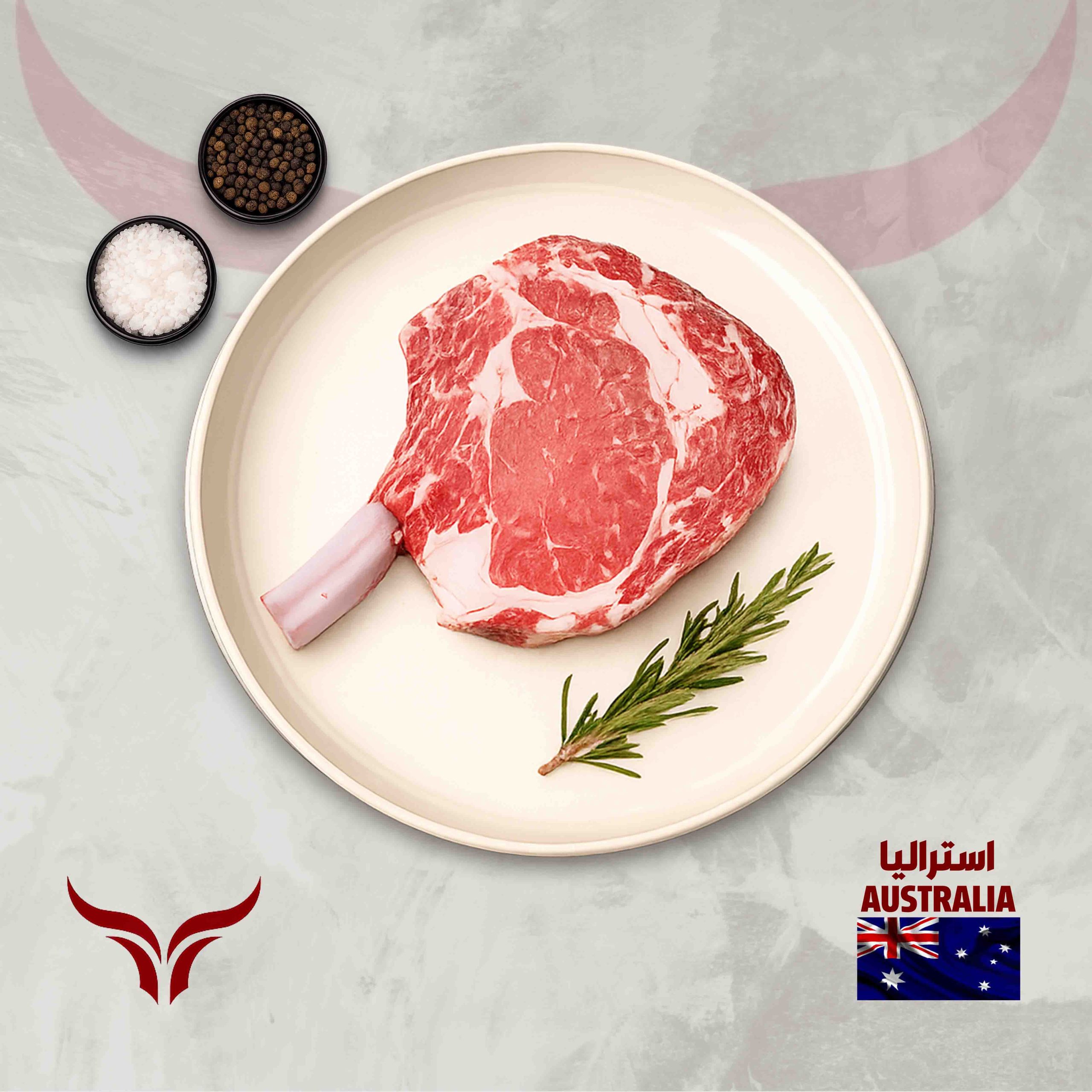 AUS Angus Beef Bone-in Ribeye Steak - Image 3