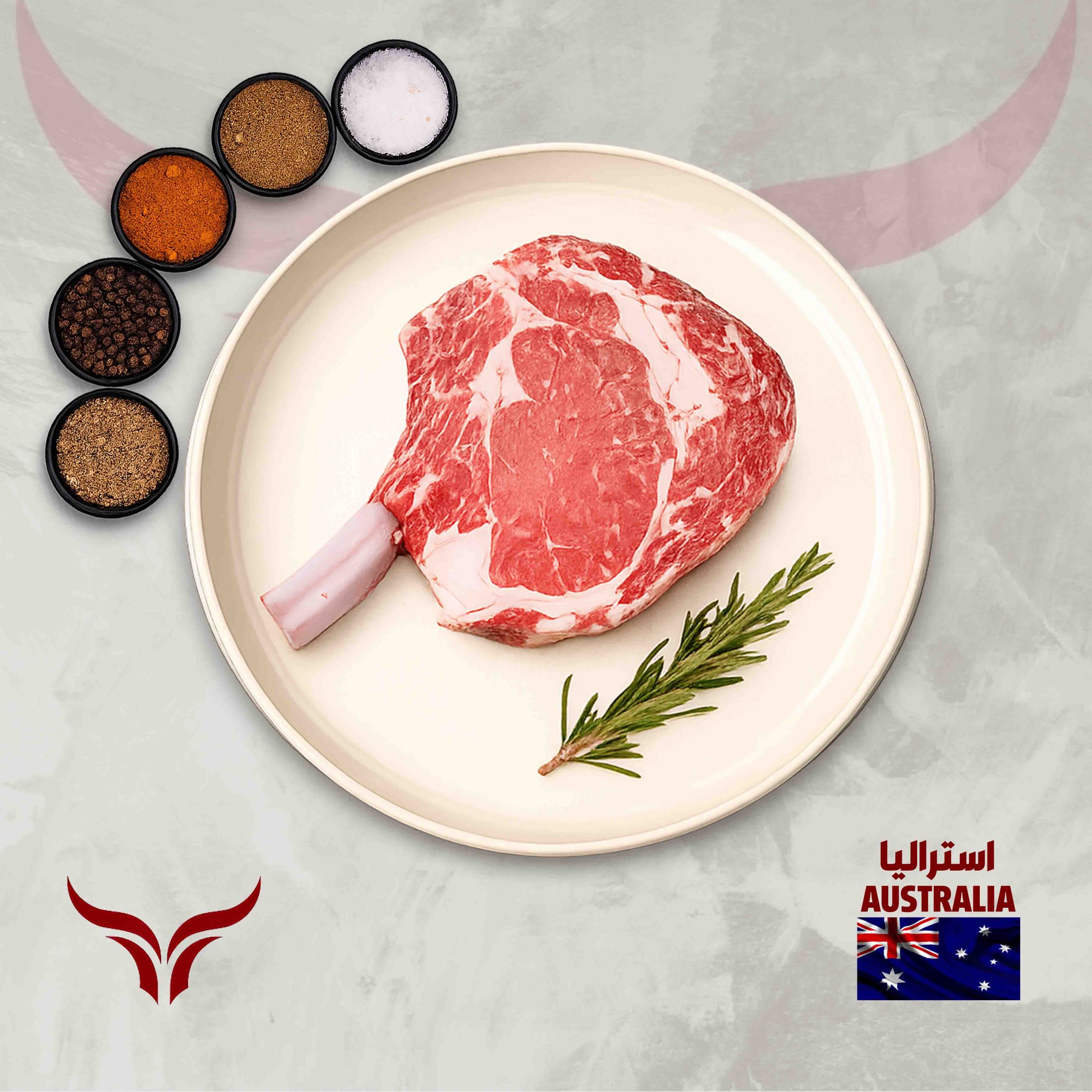 AUS Angus Beef Bone-in Ribeye Steak - Image 2