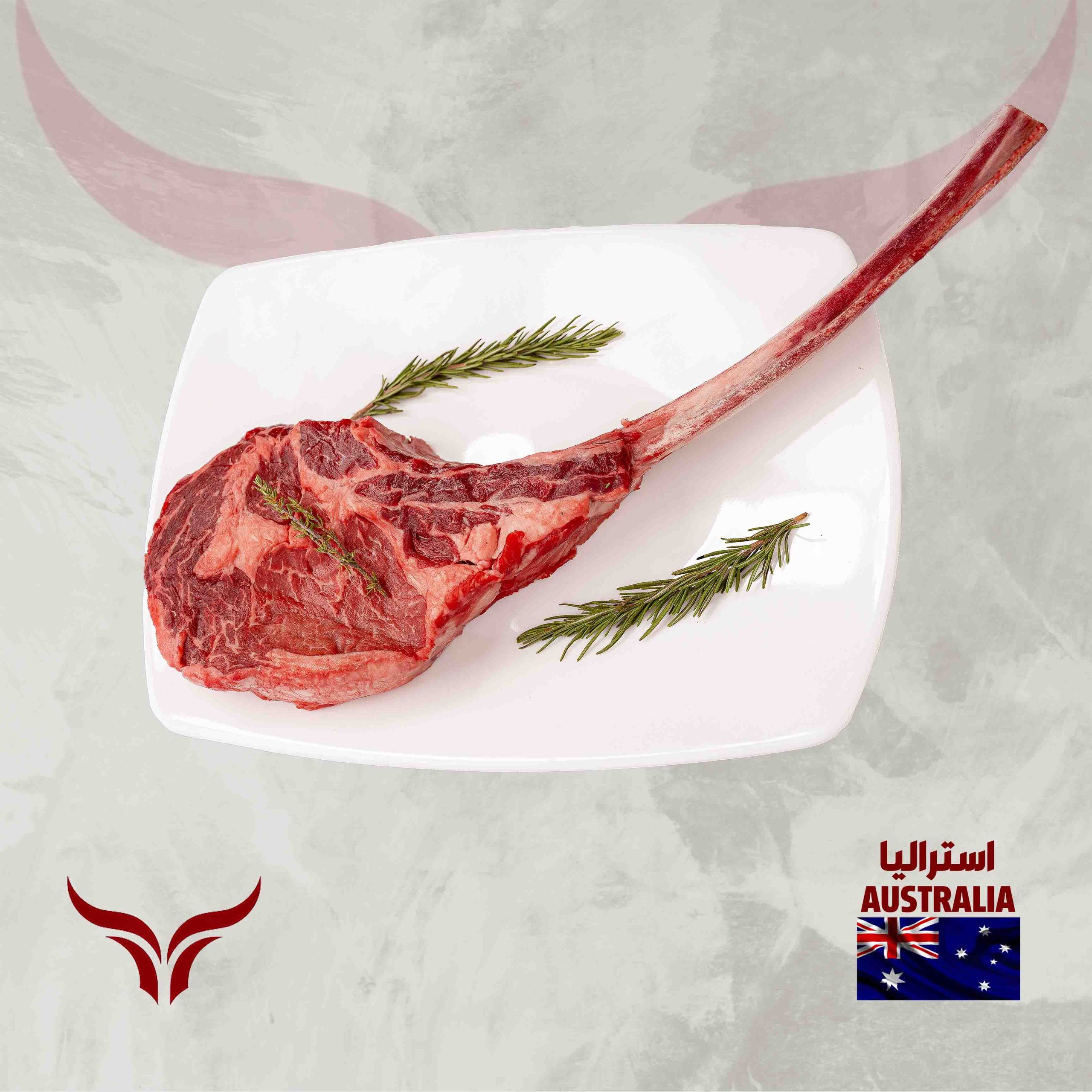AUS Angus Frenched Tomahawk 900gm