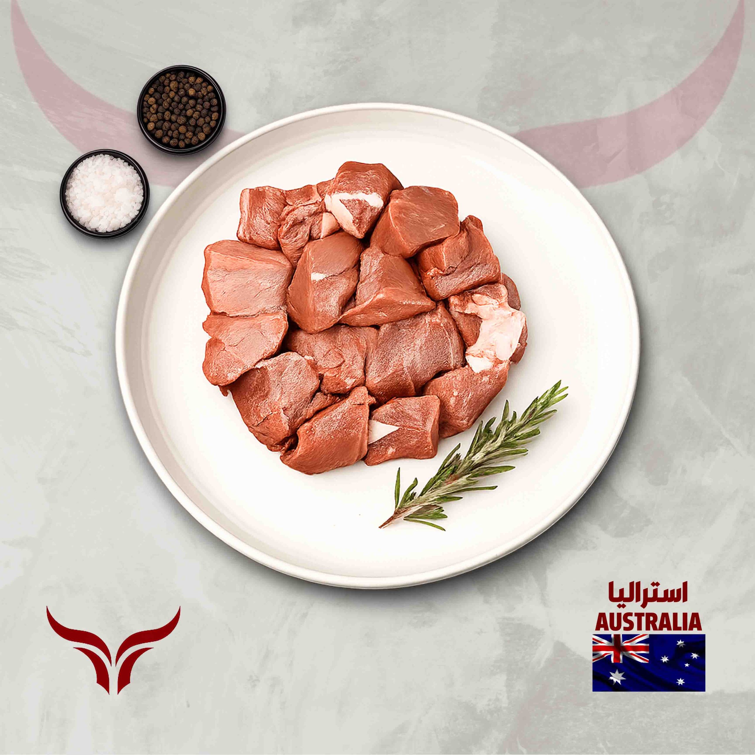 AUS Grass-Fed Beef Boneless Cubes - Image 3