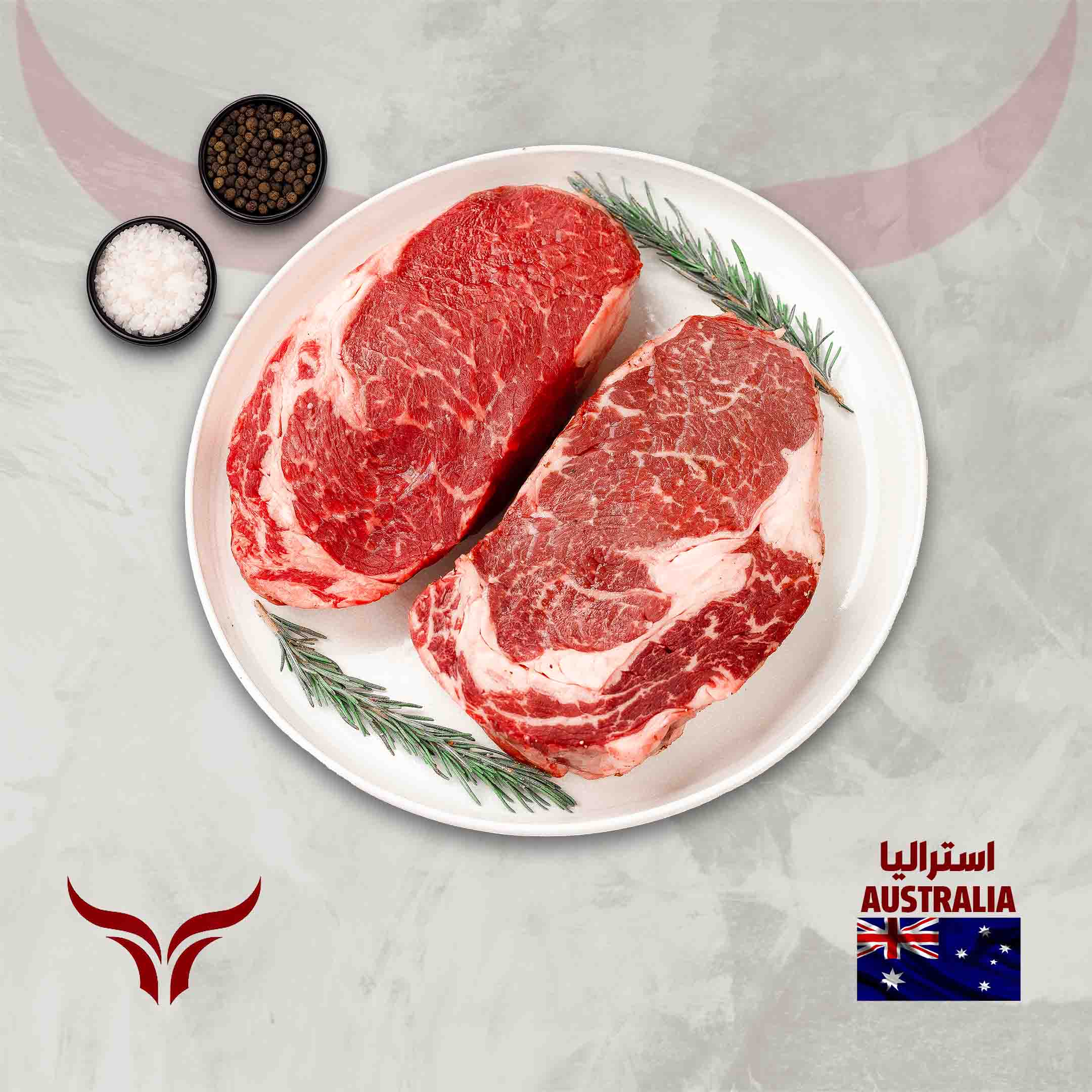 AUS Wagyu Beef Ribeye Steak MB 4/5 - Image 3