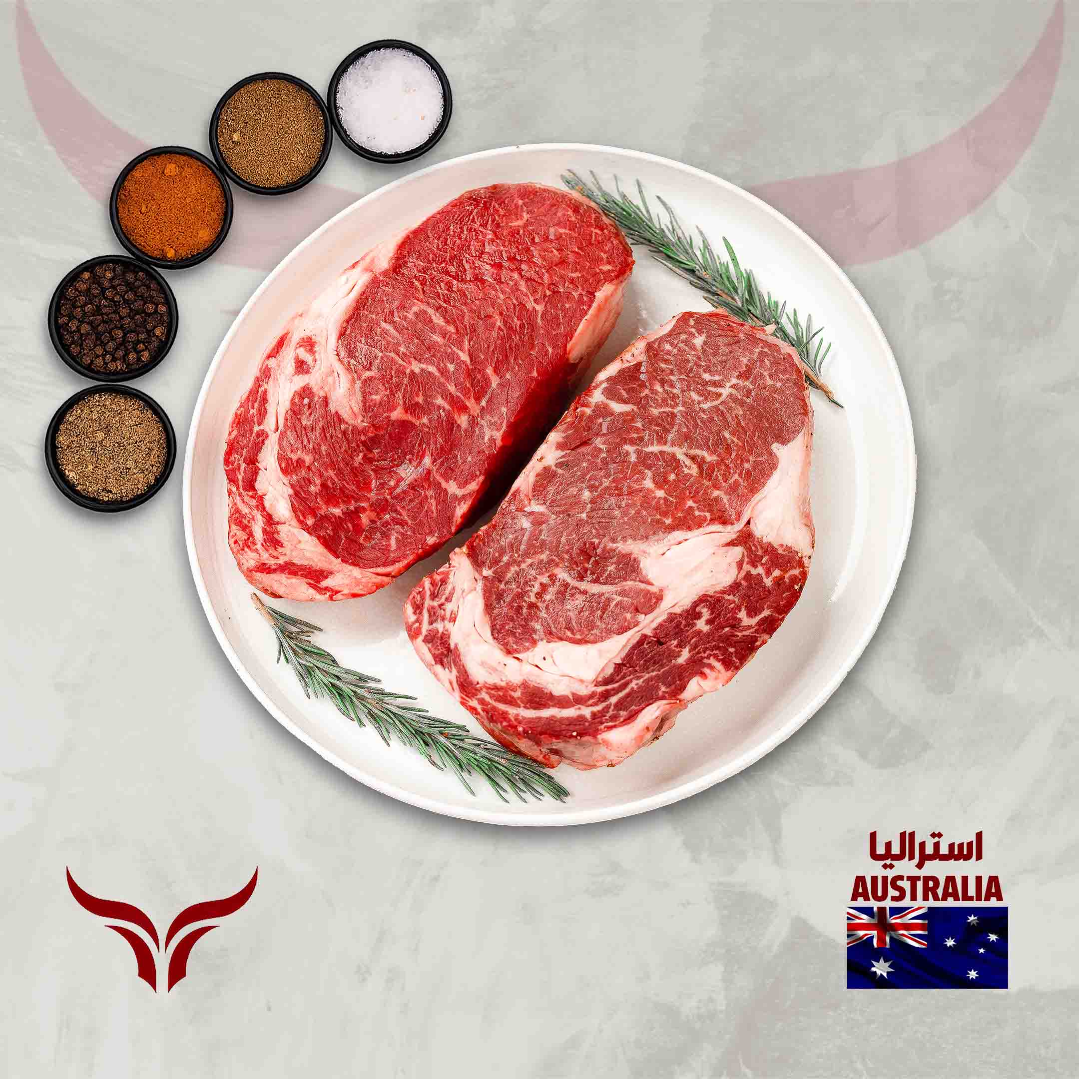 AUS Wagyu Beef Ribeye Steak MB 4/5 - Image 2