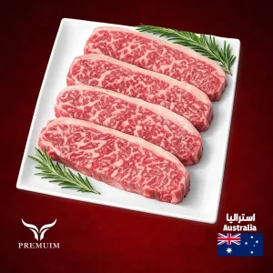 4 steaks offer Australian Wagyu Beef Striploin MB 4/5 250gm x 4