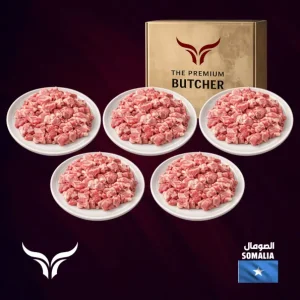 Special Offer Local Somali Bone-in Lamb Cubes Box 5kg